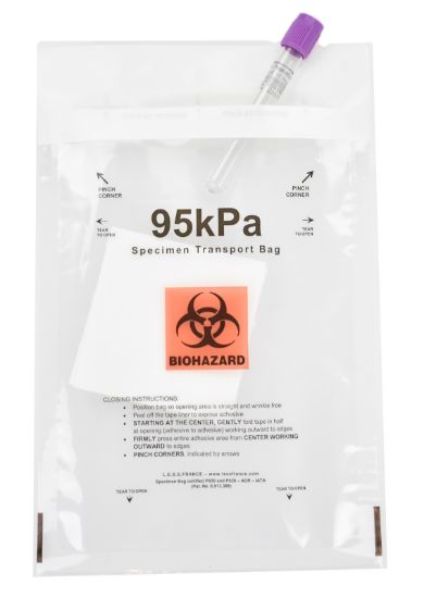 Bild på Läckagesäker transportpåse 95 kPa + absorbent